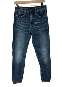 BlankNyc The Great Jones High Rise Stretch Skinny Denim Blue Jean 54D-7002 Sz 30