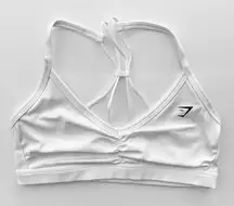 Gymshark S Ruched Strappy Sports Bra