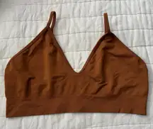SKIMS Size 1X Soft Smoothing Seamless Bralette Cocoa Brown