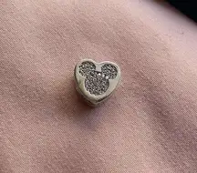 Pandora X Disney Mickey Mouse Icon Heart Shaped Charm