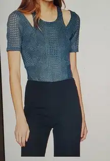 BCBG MAXAZRIA LACED BODYSUIT