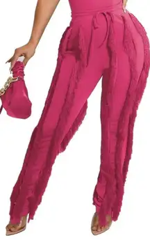 Women Fringe Pants XL Tassel Pants Tapestry Pants with Fringe LeggingsSweatpants