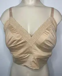 Aerie Women's Size Large DD Full Coverage Nude Adjustable Pull Over Bra NWT