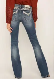 Jeans Lightly Loved Worn Once. Beautiful Pearls, Rhinestones, Sequins