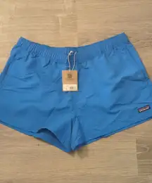 Patagonia vessel blue barely baggies shorts size large