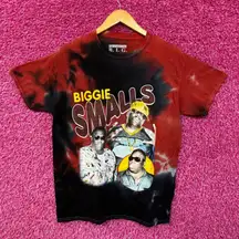 Biggie Smalls King of New York Hip Hop Collage Rap Tie Dye M