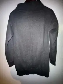 Gym-shark Women's‎ Mock Neck Tunic Sweatshirt Gray Pocket so soft athletic small