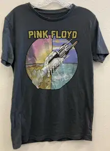 Pink Floyd Grey Graphic Band T-Shirt size small #735