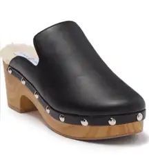 Call Out Faux Shearling Lined Clog