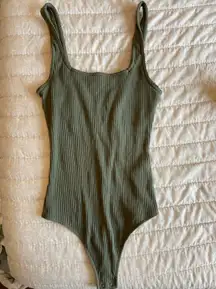 Hollister Olive Green Bodysuit