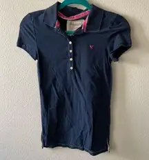 American Eagle Y2K Button Up Polo