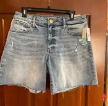 Kit from the Cloth Stitch Fix Hailey high-rise Bermuda Jean shorts size 6