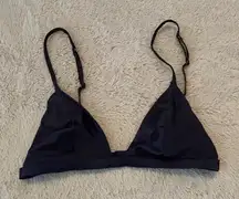 Victoria's Secret Dark Blue Triangle Bralette