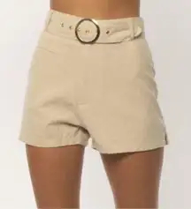 NWT Revolve Amuse Society - Radlee Woven Shorts - Linen. Size Medium