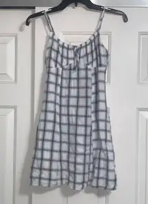 AEROPOSTALE Plaid Y2K Babydoll Dress