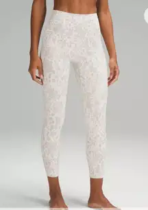 Lululemon Align High Rise Cheetah Camo Leggings Athletic Yoga Size 6