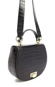 ZARA faux croc bag