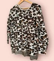 Philosophy Animal‎ Print Crew Neck Sweater Size XS