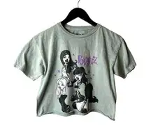 Urban Outfitters Bratz T Shirt Womens Gray Small S Crop Top Graphic Tee