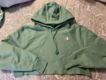 cropped hoodie