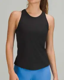 NWT Lululemon Base Pace Tank Ribbed in Black 4