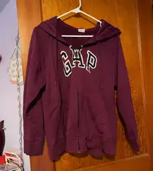 Zip up sweatshirt