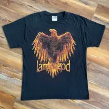 Vintage Y2K Lamb of God Phoenix Graphic T-Shirt
