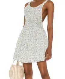 Free People S/P Mini cotton overall dress festival boho cottagecore mini