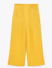 NWT -  High waisted culottes Pants - XXLarge - Mustard