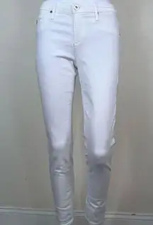 Adriano Goldschmeid The Legging Ankle White Jeans