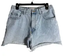Vintage Abercrombie & Fitch Dad Denim Jean Shorts Womens 10 Blue Retro High Rise