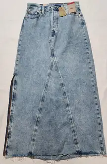 Levi's skirt slide slit waist 26'' button-fly