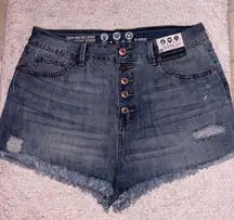 Denim Shorts Size 11 by  Super High Rise