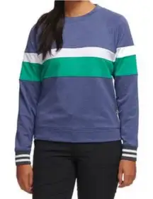Cotopaxi Blue and Green Striped Sweatshirt