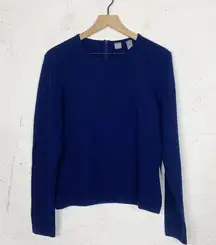 Saks Fifth Avenue Cashmere Scoop Neck Pullover Sweater Size Large