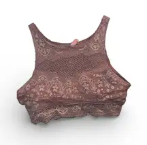 Rue 21 Bralette Lace Pink