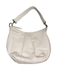 Universal thread cream shoulder bag 