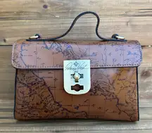 Patricia Nash Carisbrooke Satchel (RIOT RUST)