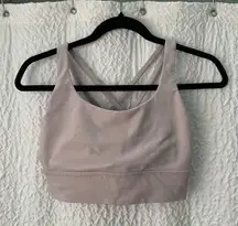 Lululemon Athletica Light Lilac Energy Longline Bra Size 6