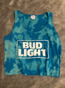 Cropped Bud Light Tank Top