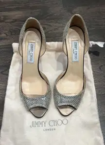 Jimmy Choo Open Toe Heels