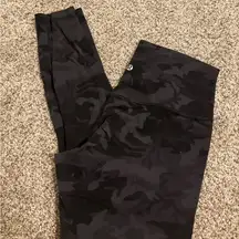 lululemon athletica Dark Camo Leggings