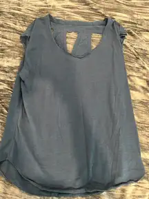 blue tank top Size M By