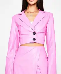 Dolls Kill Brand new Pink Cropped Blazer