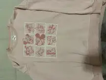 Pink Disney Character Sweatshirt