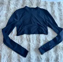 Lululemon Turtleneck Cropped Black long sleeve