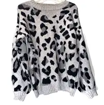 Leopard Sweater Women’s Medium