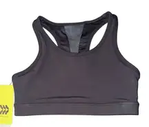 All in Motion Women's Medium Gray Racerback Sports Bra Crop‎ Top