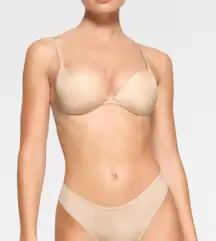 SKIMS Ultimate Bra‎ Teardrop Push Up Plunge bra SAND  size 36DD NWOT