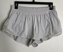 Lululemon Hotty Hot Low-Rise Lined Short 2.5" Rhino Grey Size 8